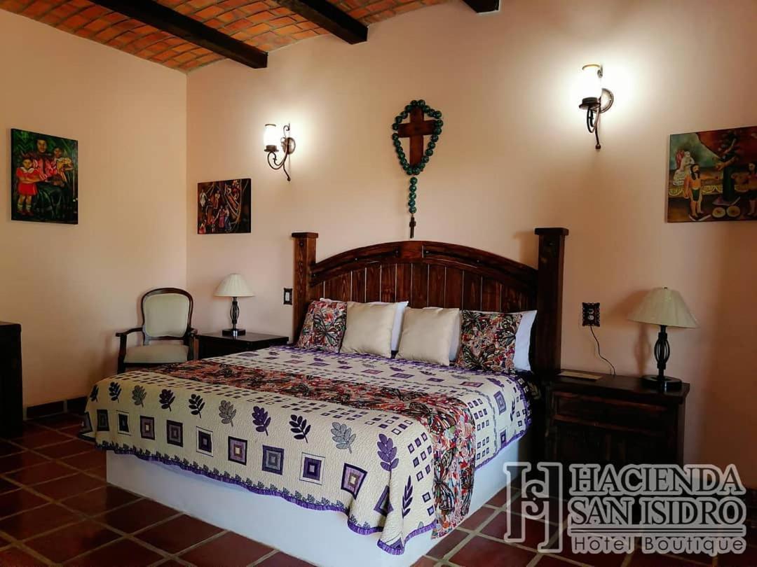 Hotel Hacienda San Isidro Сан-Исидро-Масатепек Экстерьер фото